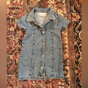 Zara Kids Girls Denim Dress 4T